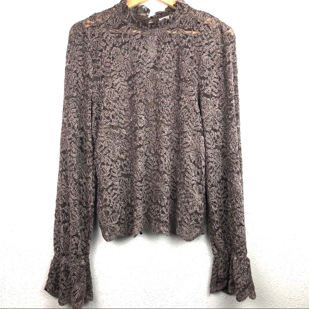 Anthropologie NWOT Eri + Ali Lace Blouse